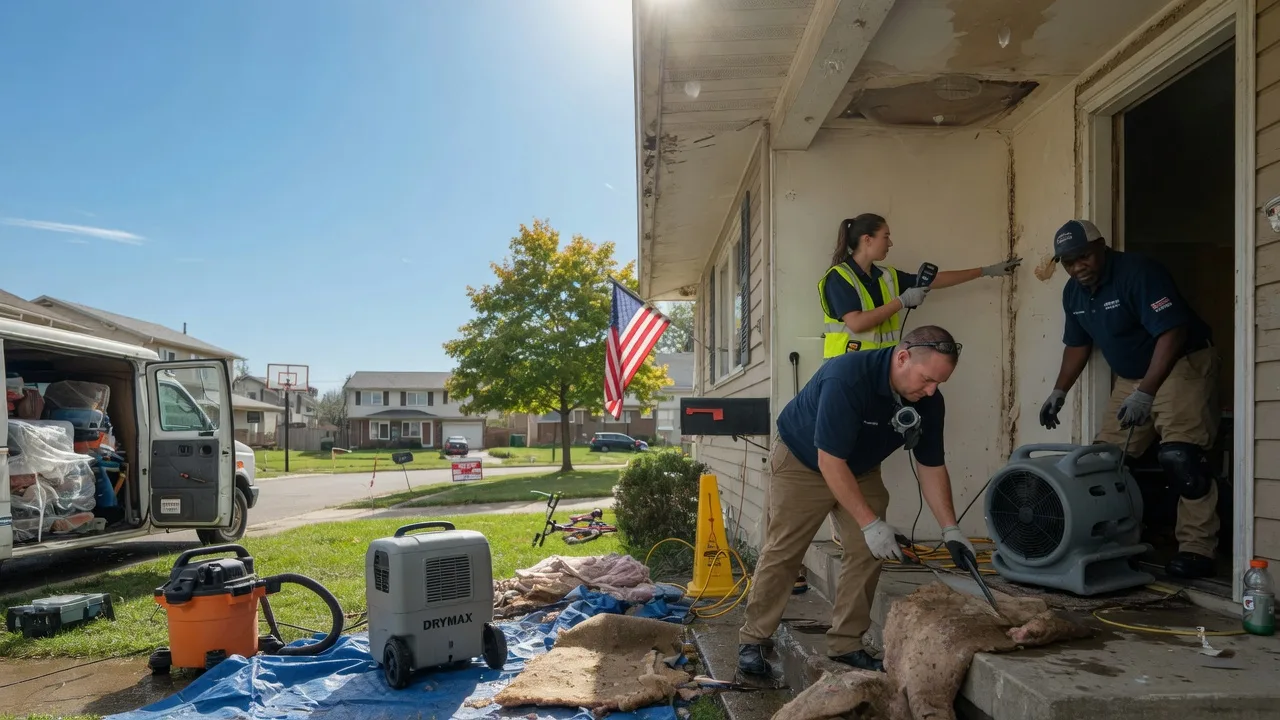 Water Damage Restoration in Wheelwright, MA near me